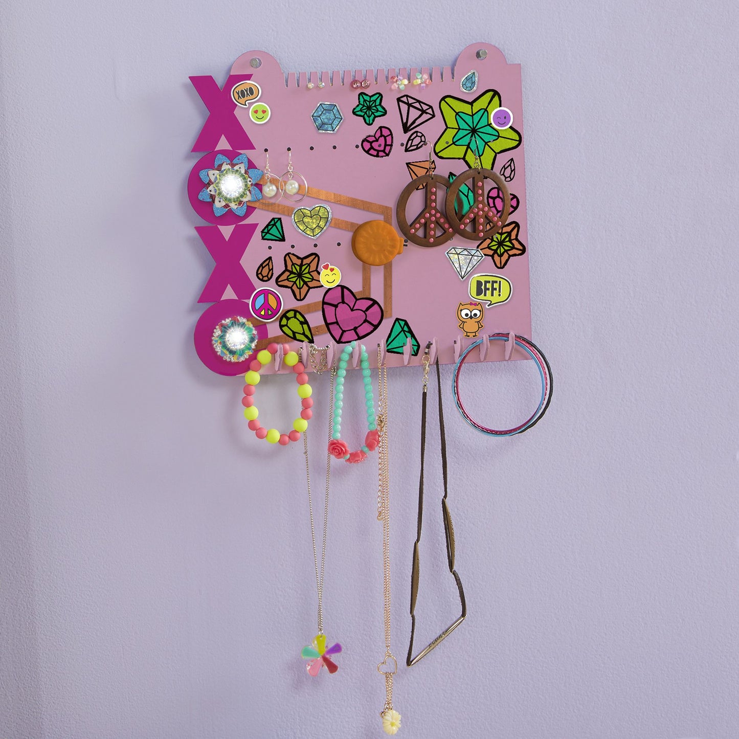 Educational Insights IllumiCraft Light-Up! Jewelry Organizer