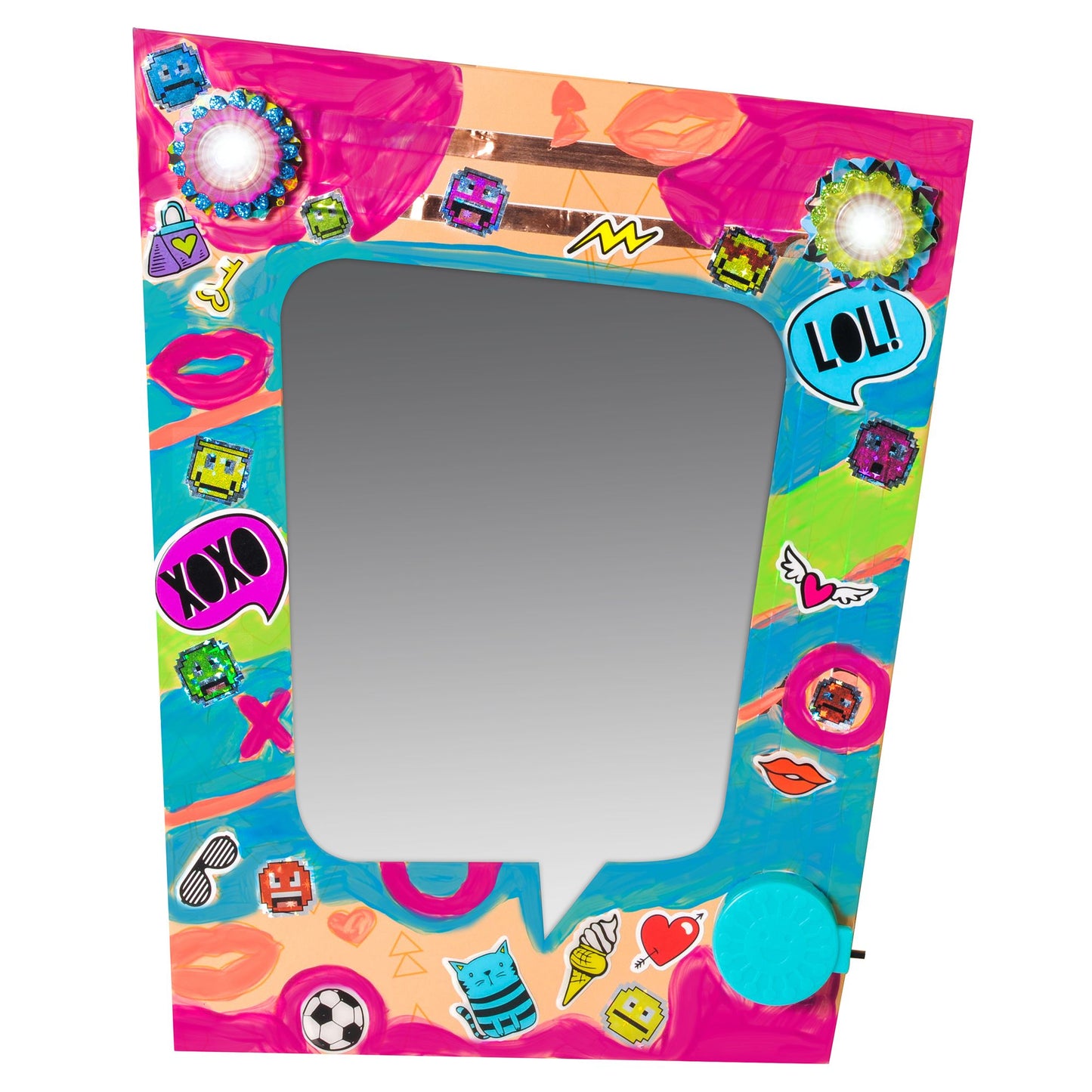 Educational Insights IllumiCraft Light Up! Wall Mirror