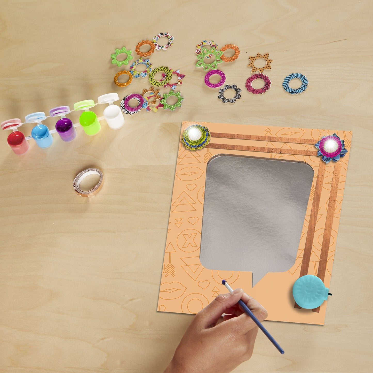 Educational Insights IllumiCraft Light Up! Wall Mirror