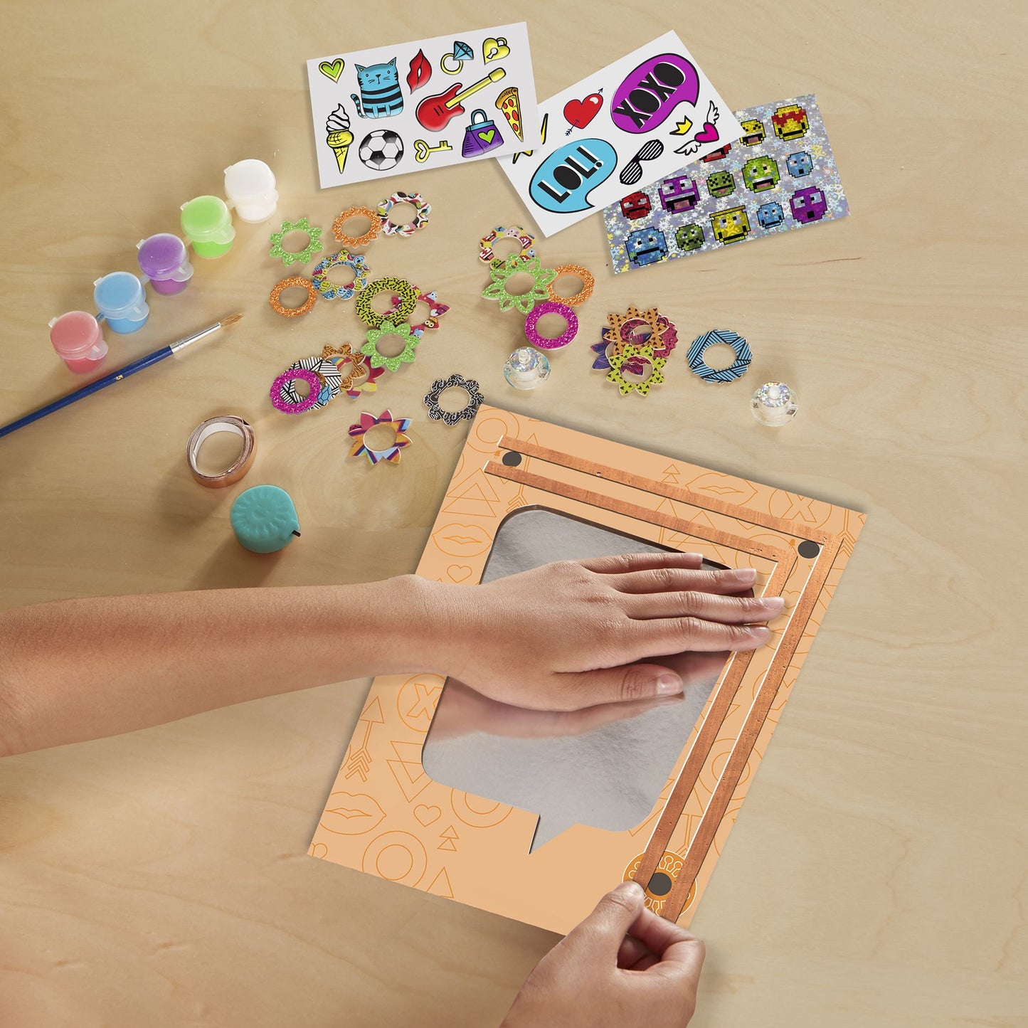 Educational Insights IllumiCraft Light Up! Wall Mirror
