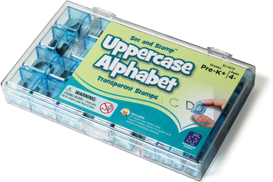 Educational Insights EI-1473 See & Stamp Uppercase Letters
