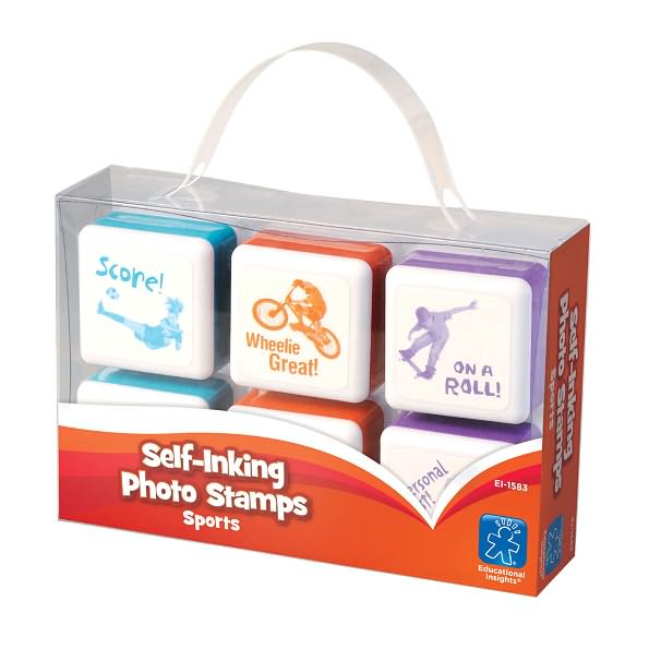 Self-Inking Photo Stamps - Sports