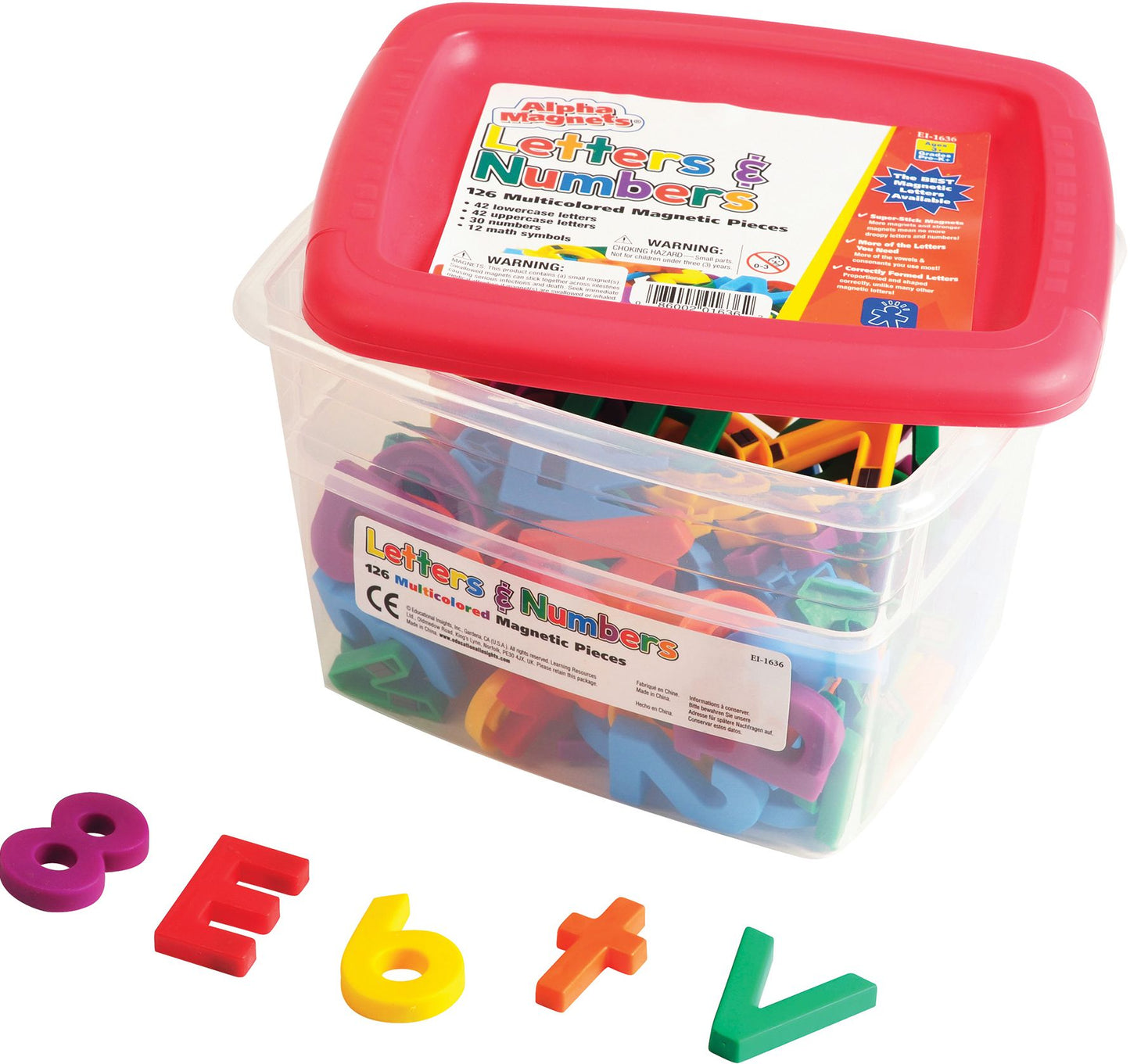 Educational Insights Alphamagnets & Mathmagnets