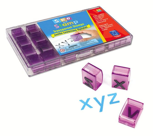 See and Stamp Jumbo Lowercase