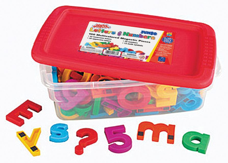 Jumbo Alphamagnets & Mathmagnets
