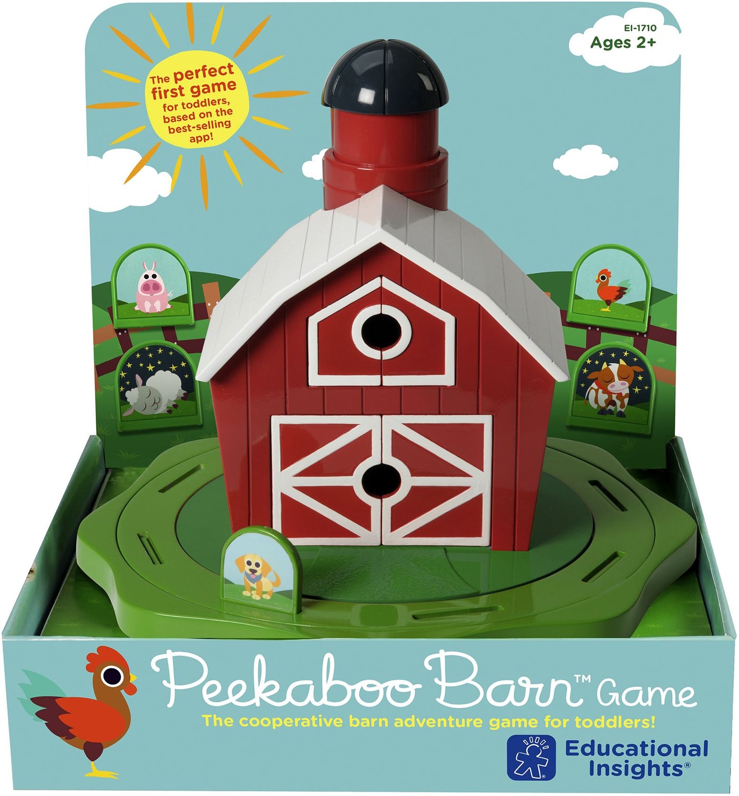 Educational Insights Peekaboo Barn Game