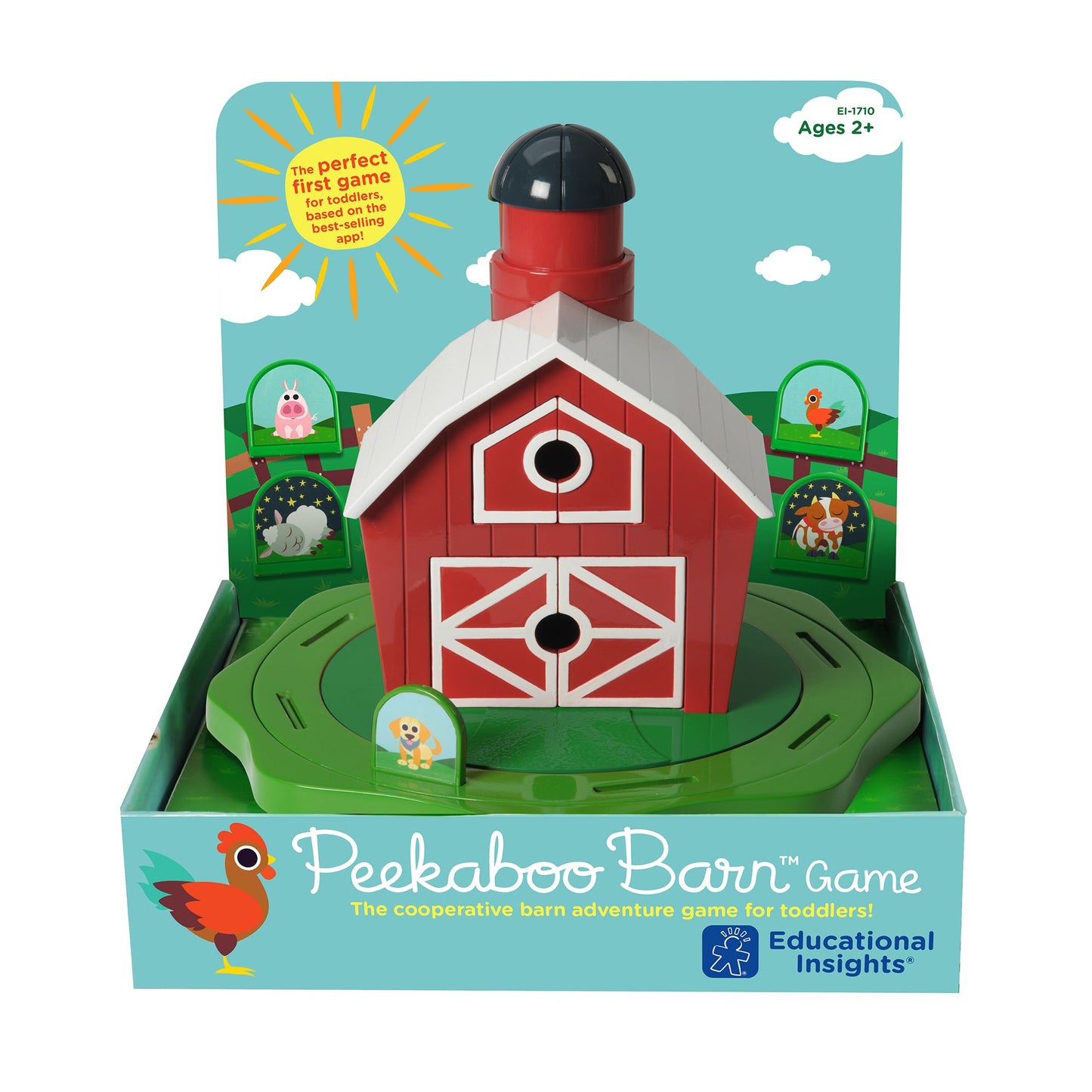 Educational Insights Peekaboo Barn Game