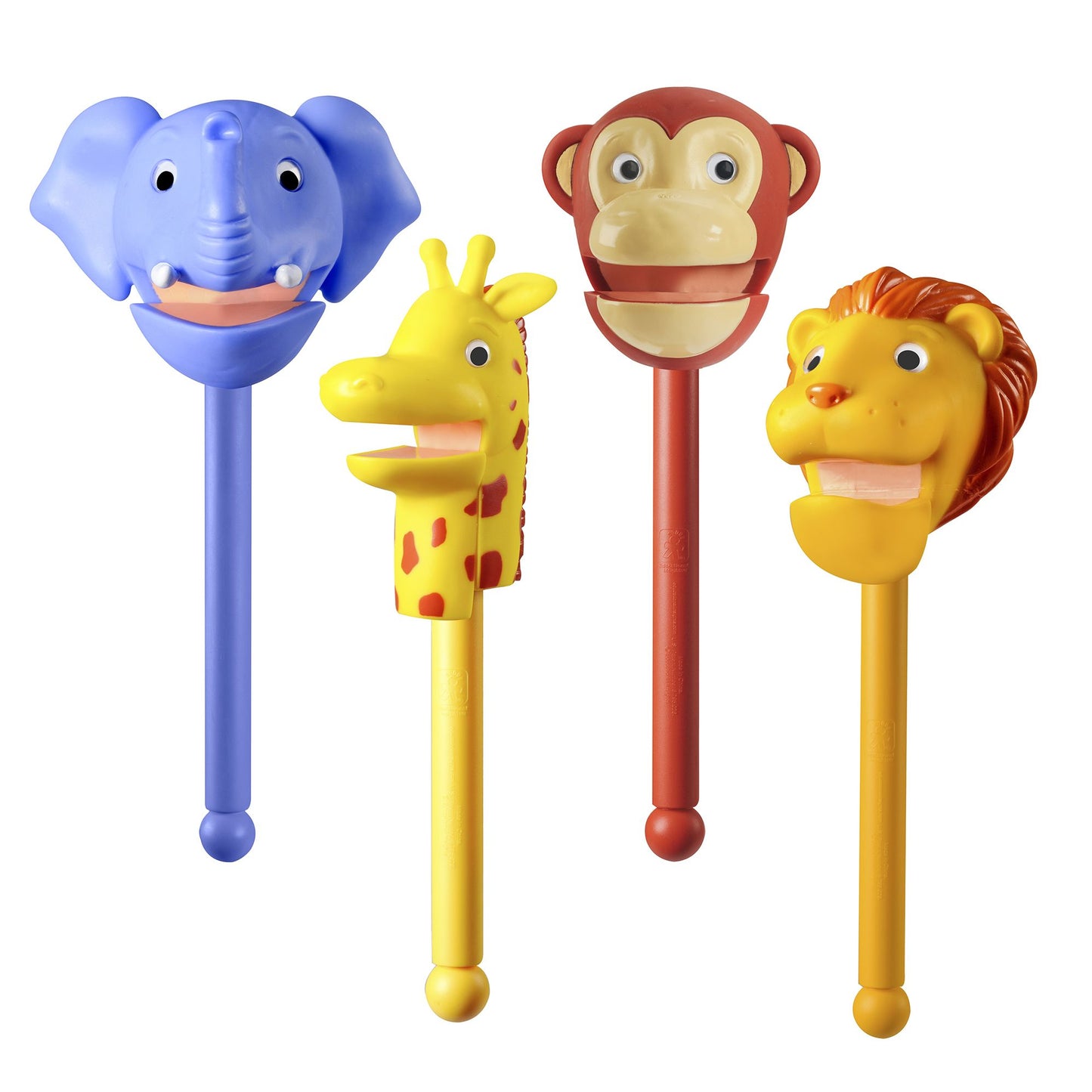 Educational Insights Puppet-on-a-Stick Zoo Crew, Set of 9