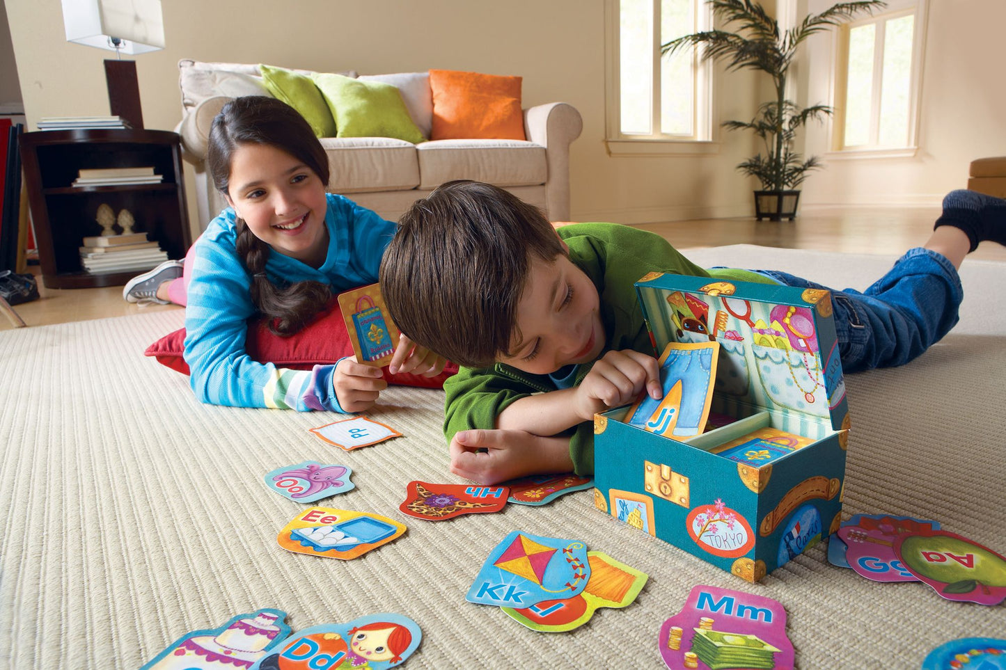 Grandma's Trunk Alphabet Game