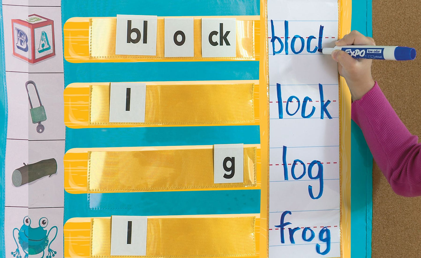 Educational Insights EI-1746 Word Ladder Phonics Activity Center