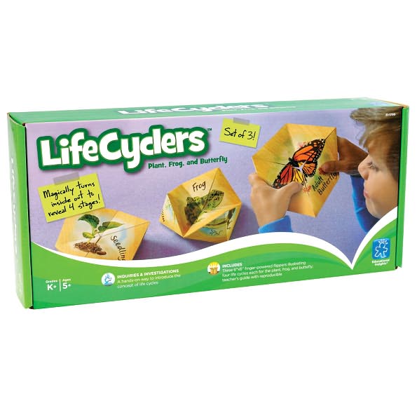 Lifecyclers Butterfly, Frog, And Plant