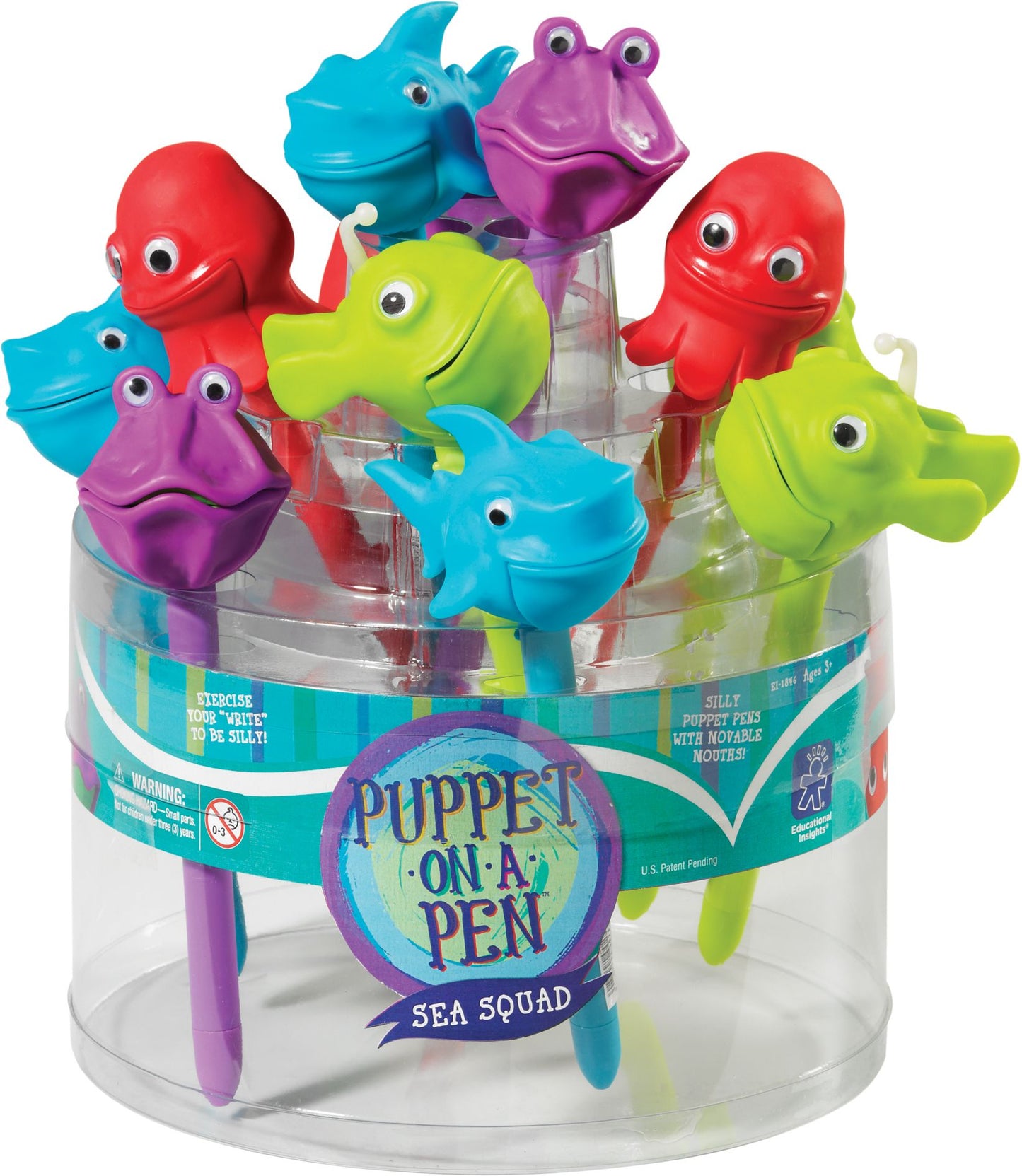 Educational Insights 1846 The Sea Squad Puppet-On-A-Pen Party Unit 24