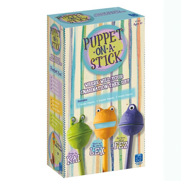 Puppet-On-A-Stick (Set Of 3)