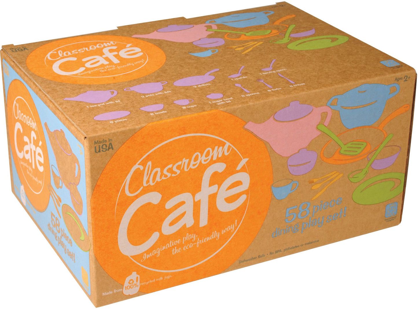 Educational Insights EI-1881 Classroom Cafe Dining Set