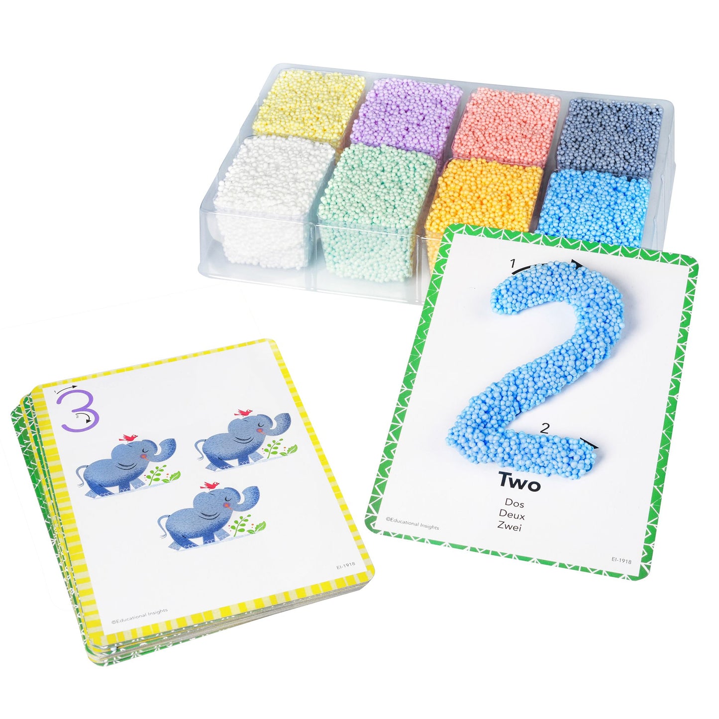 Educational Insights Playfoam Shape and Learn Numbers Set