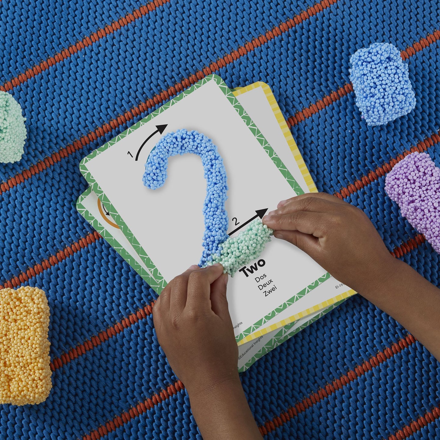Educational Insights Playfoam Shape and Learn Numbers Set