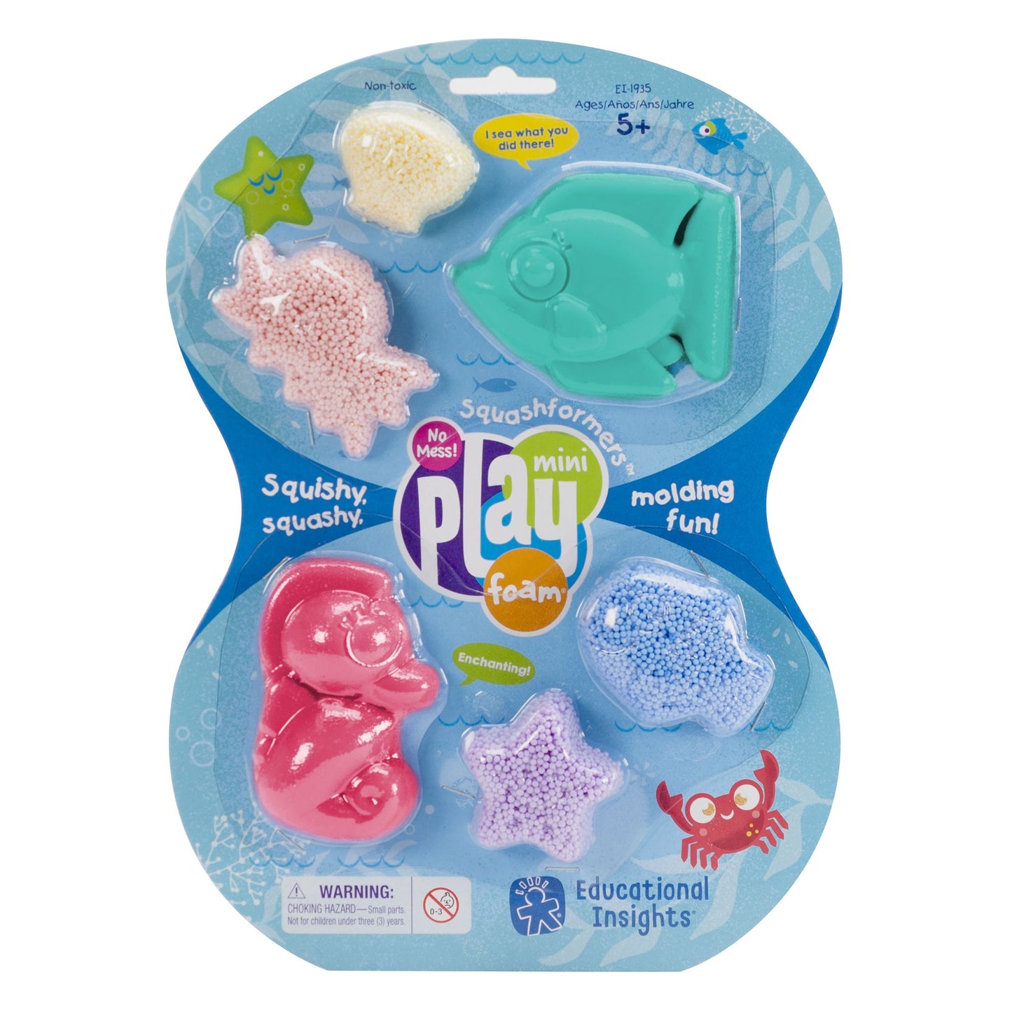 Educational Insights Playfoam Squashformers, Under The Sea