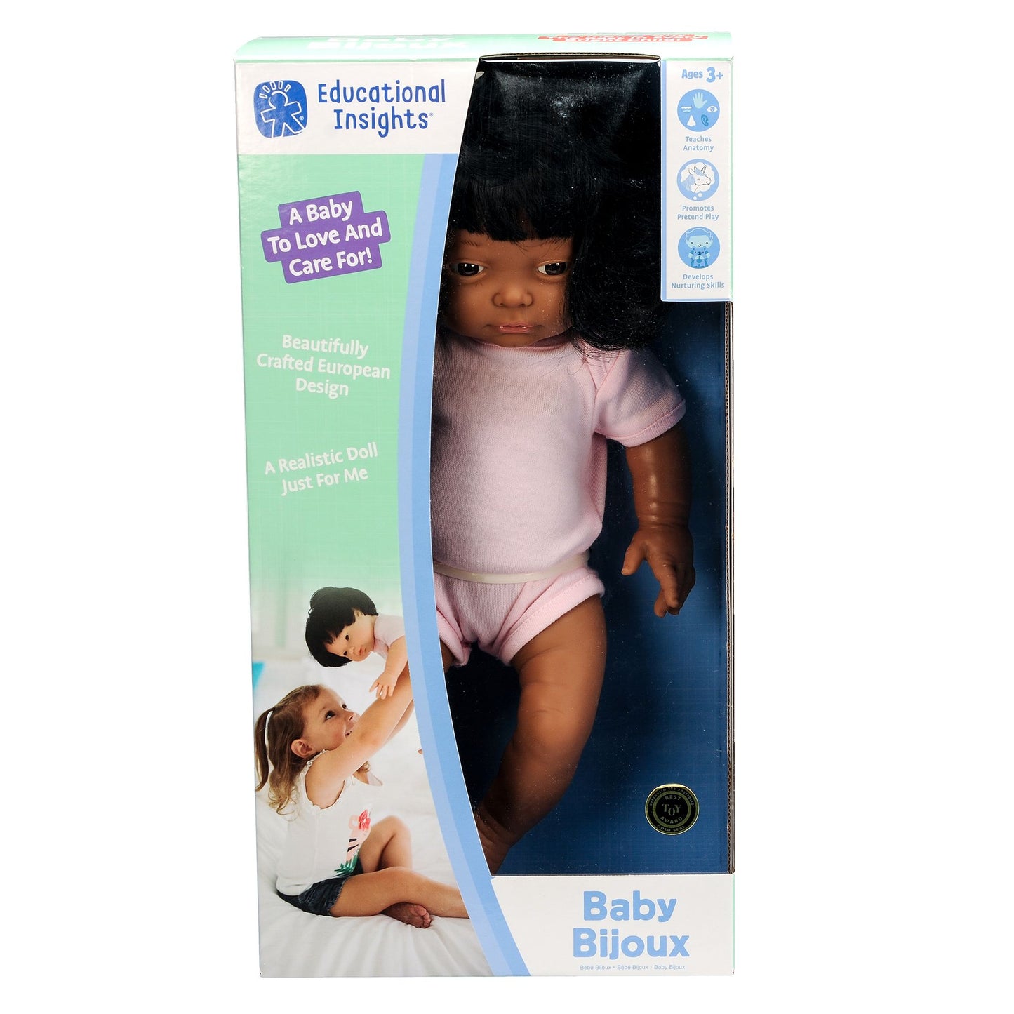 Educational Insights Baby Bijoux Hispanic Girl Doll