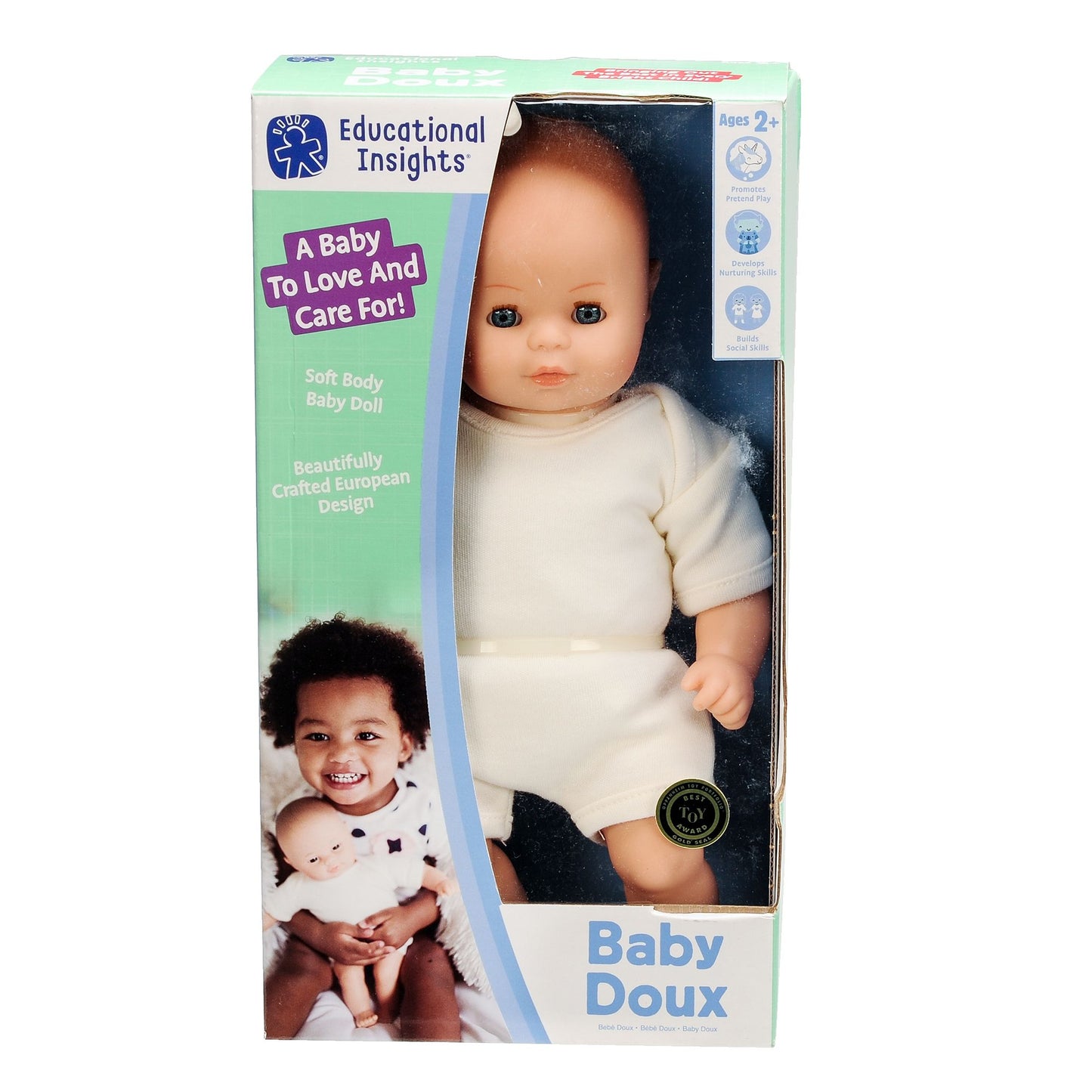 Educational Insights Baby Doux Caucasian Doll