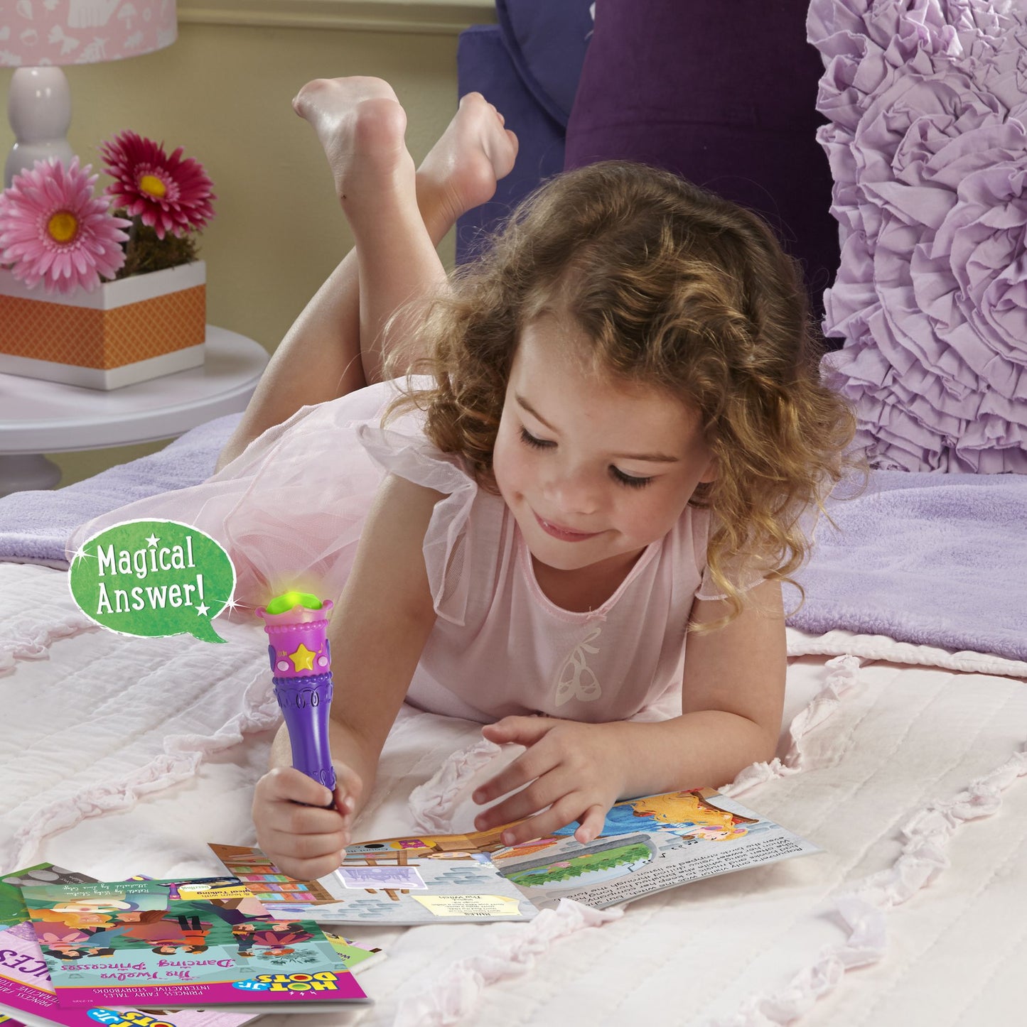 Educational Insights 2325 Hot Dots Jr. Princess Fairy Tales Interactive Storybook Set