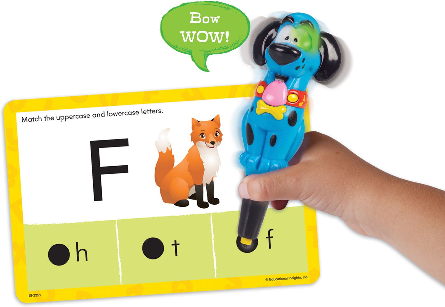 Educational Insights EI-2351 Hot Dots Jr Cards The Alphabet