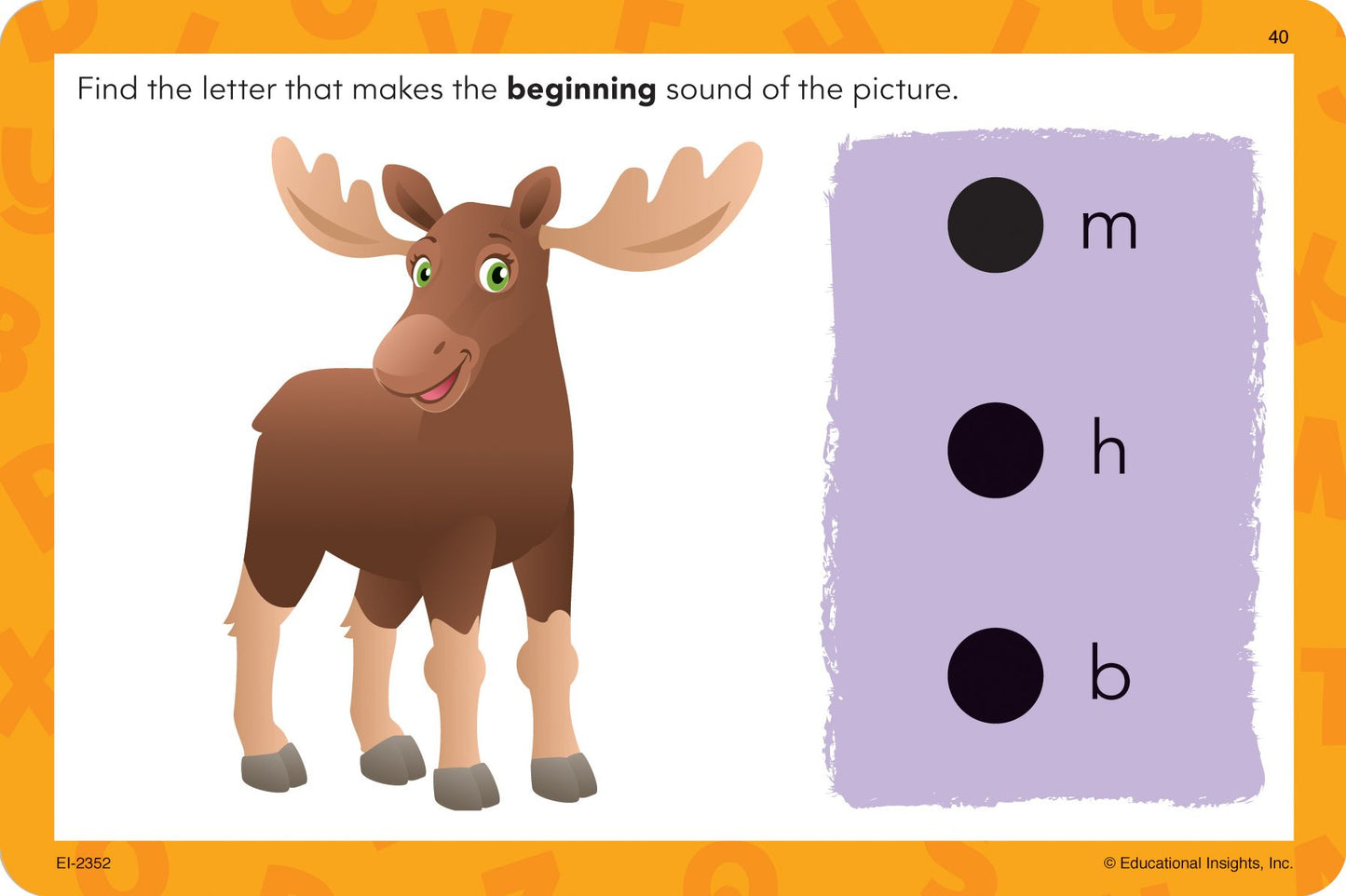 Educational Insights EI-2352 Hot Dots Jr Cards Beginning Phonics