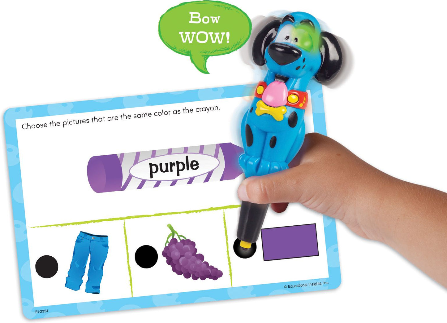 Educational Insights EI-2354 Hot Dots Jr Cards Colors