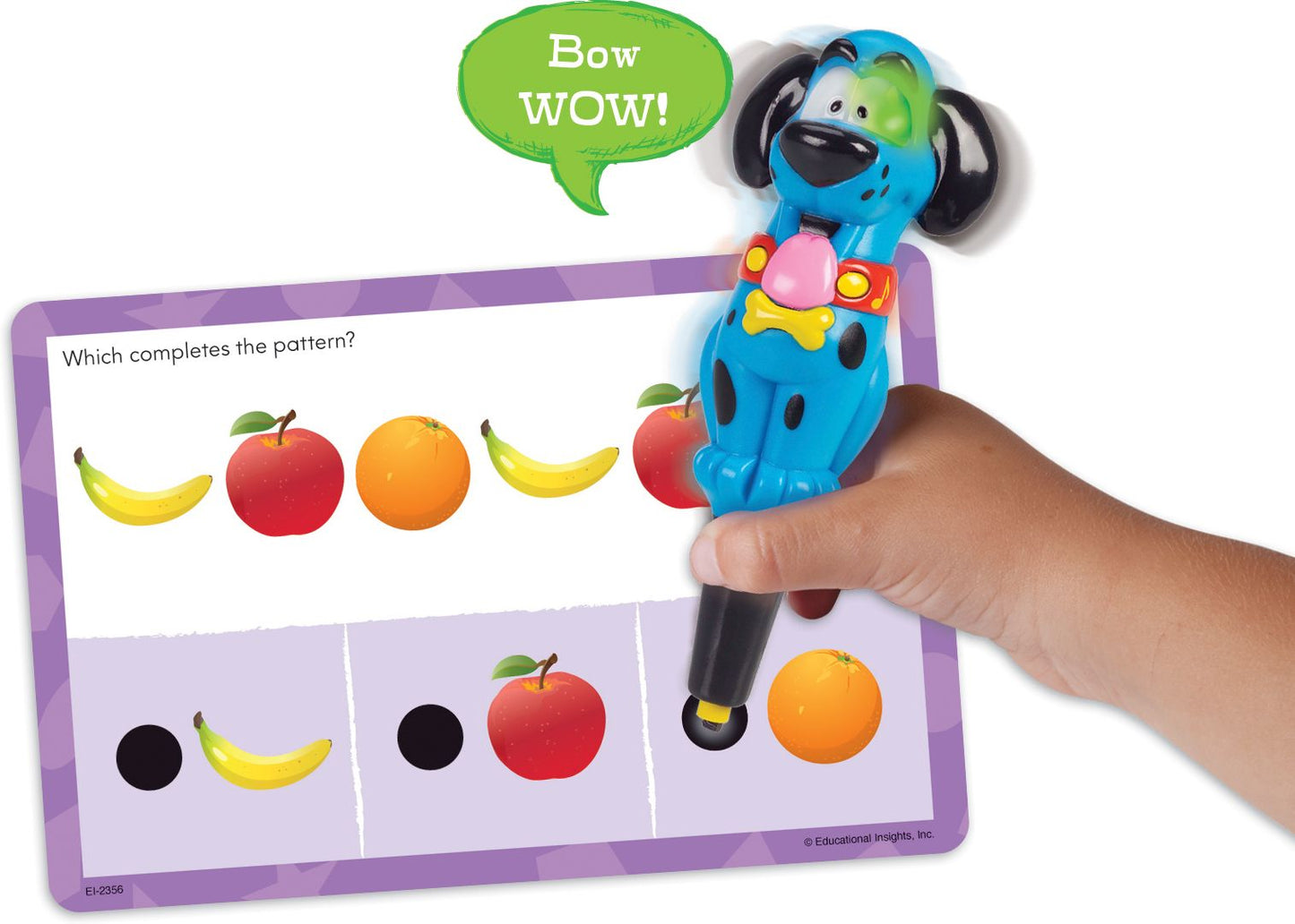 Educational Insights EI-2356 Hot Dots Jr Cards Patterns & Sequencing