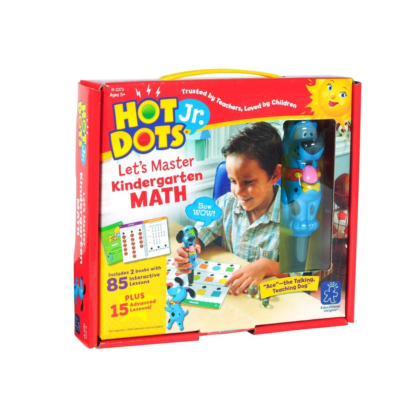 Educational Insights 2373 Hot Dots Jr. Lets Master Kindergarten Math