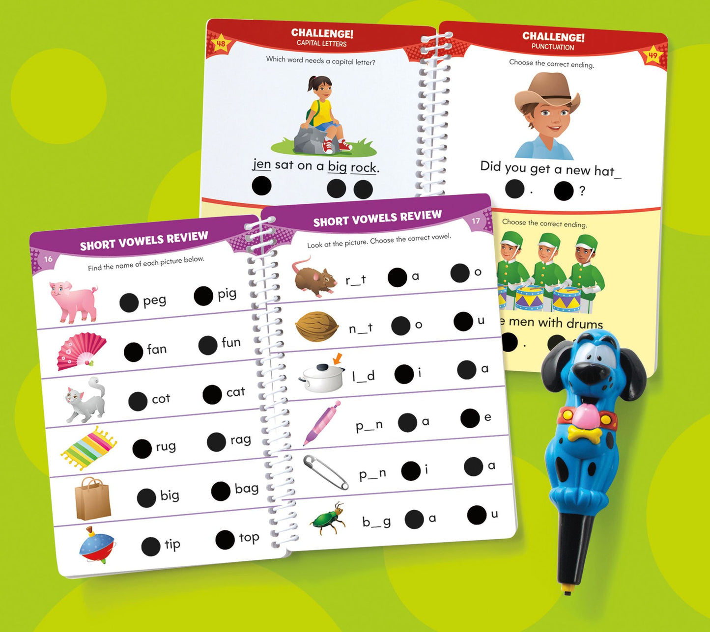 Hot Dots Jr. Reading Set with Ace Pen