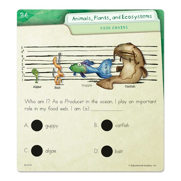 Hot Dots Science Set Animals, Plants And Ecosystems