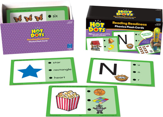 EDUCATIONAL INSIGHTS EI-2780 HOT DOTS PHONICS PROGRAM SET 1: RE-ADINESS