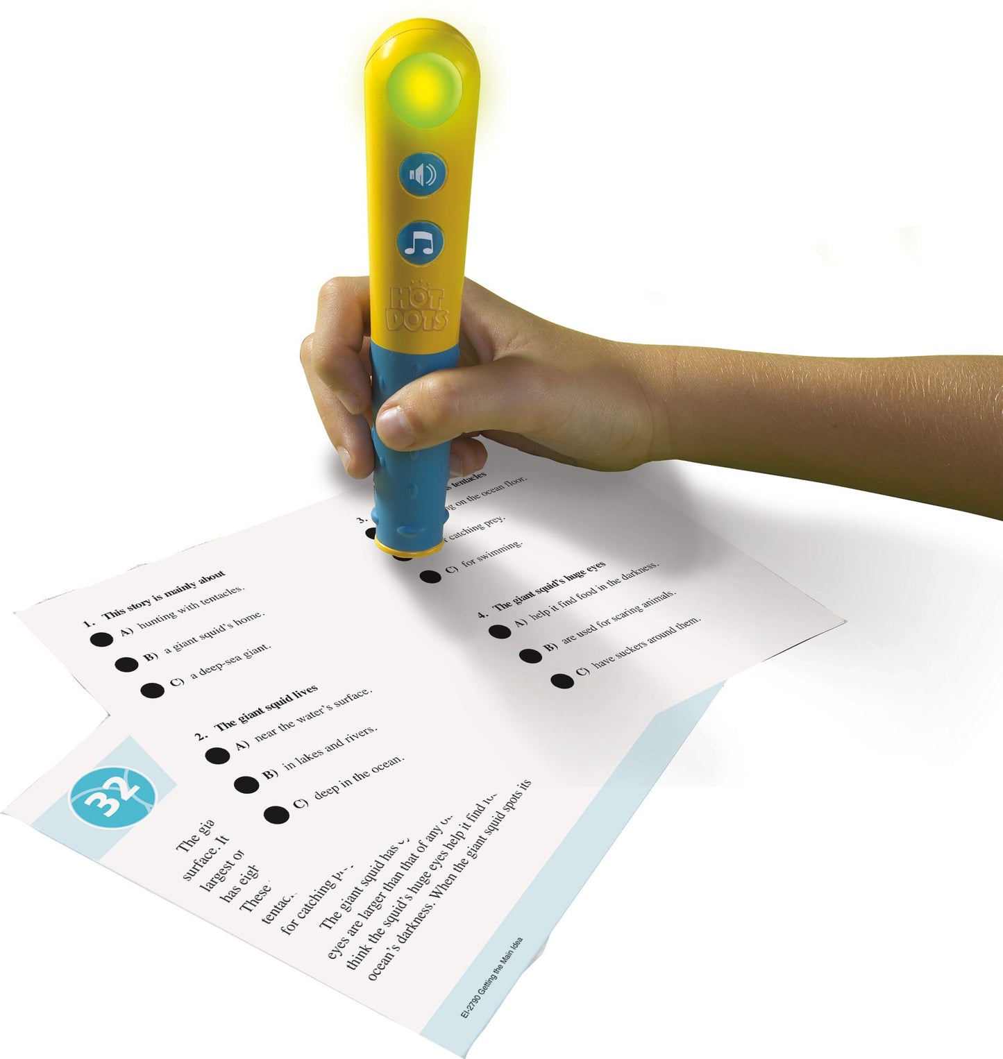EDUCATIONAL INSIGHTS EI-2790 HOT DOTS READING COMPREHENSION KITS-SET 1: GETTING THE MAIN IDEA