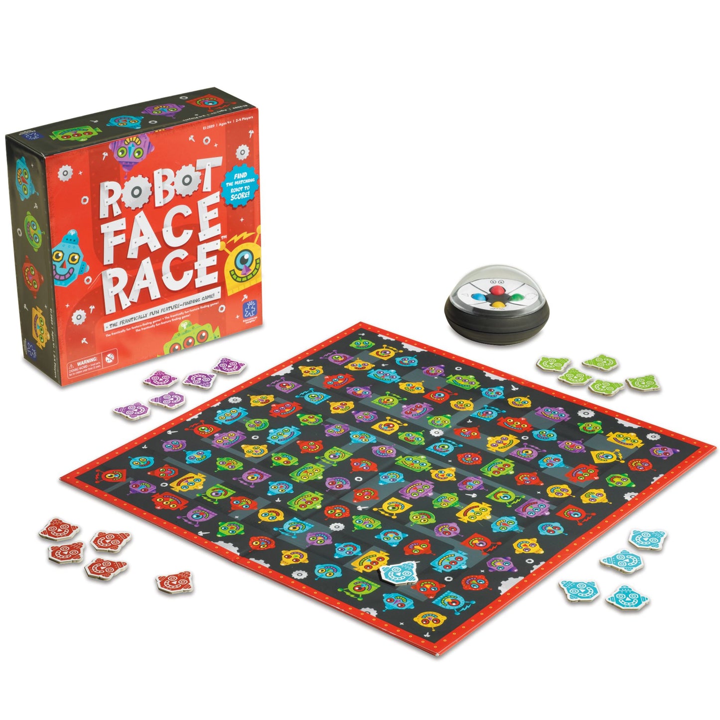 Robot Face Race Game