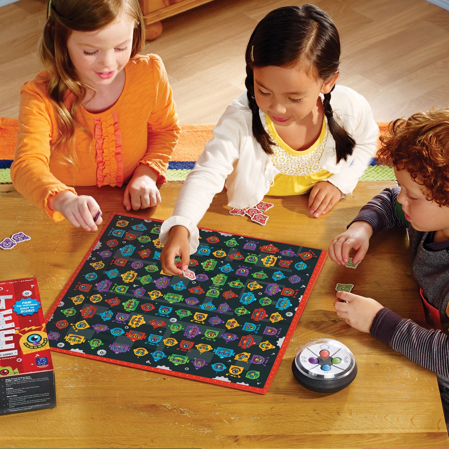 Robot Face Race Game