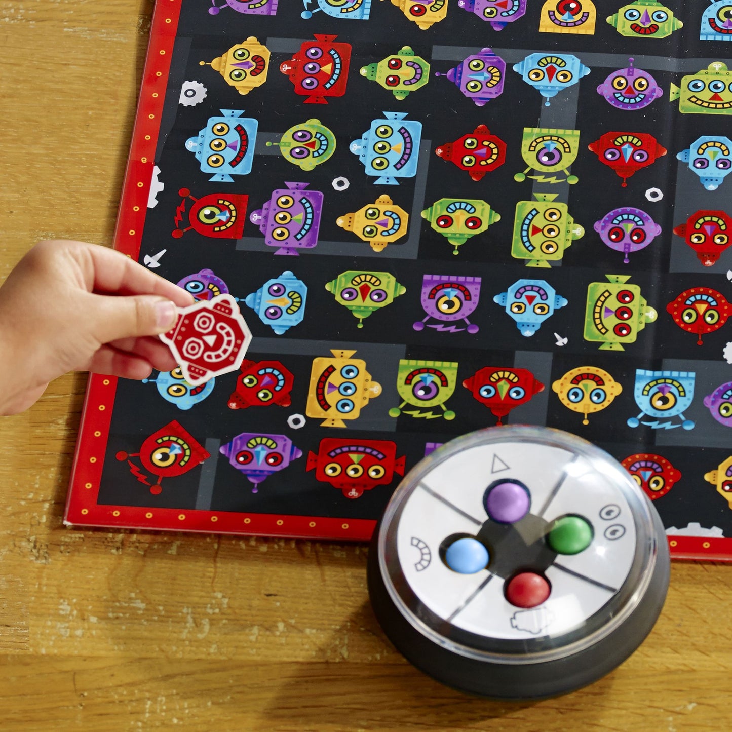 Robot Face Race Game