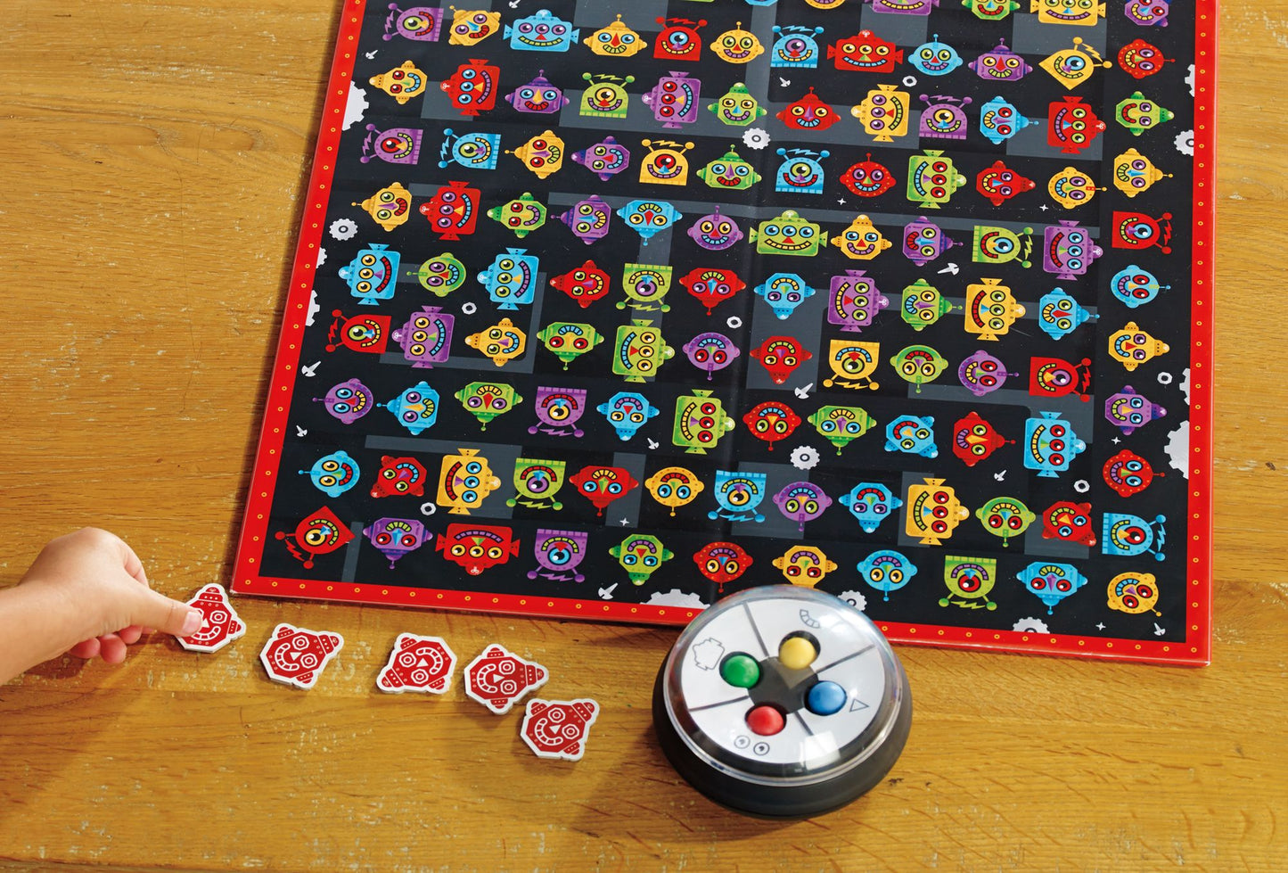 Robot Face Race Game