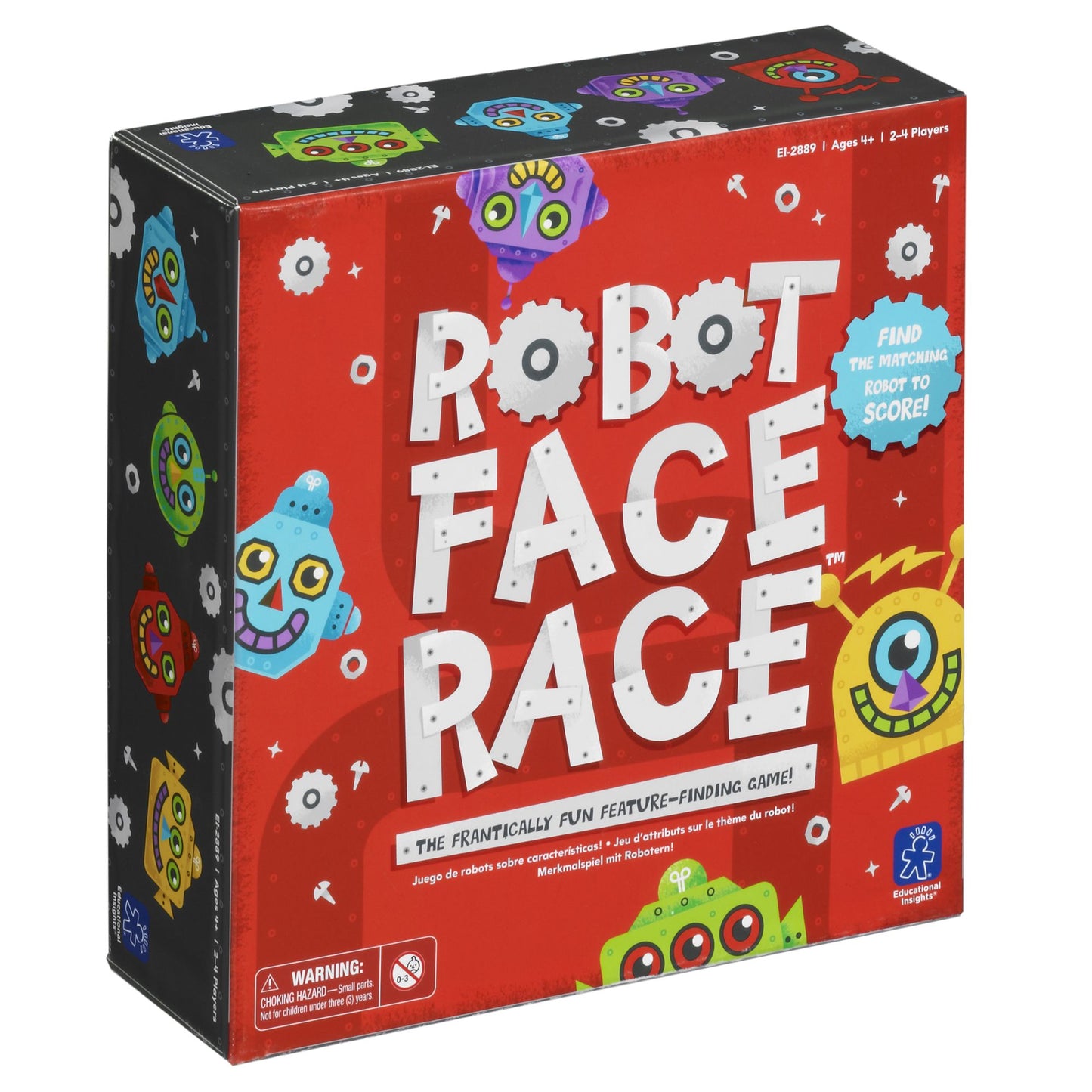 Robot Face Race Game