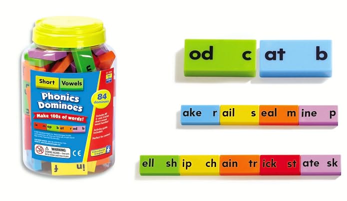 Phonics Dominoes Short Vowel