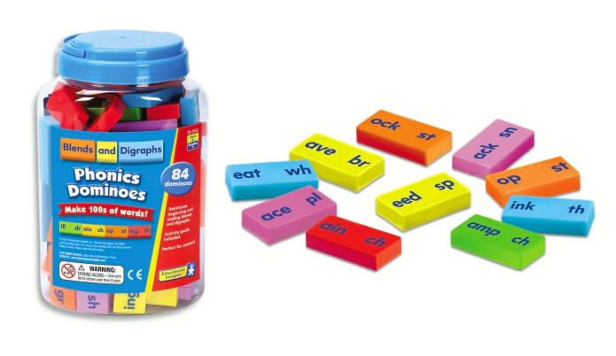 Phonics Dominoes Blends & Digraphs