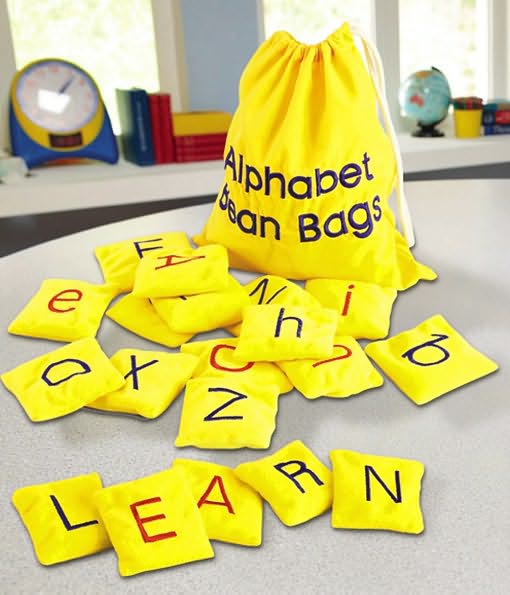 Alphabet Bean Bags