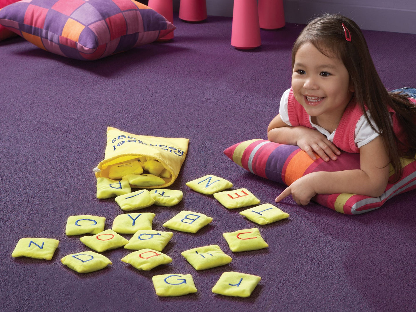 Alphabet Bean Bags