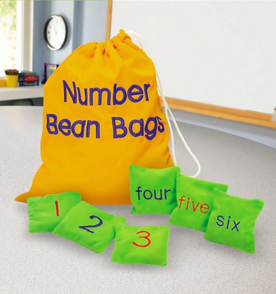 Number Bean Bags