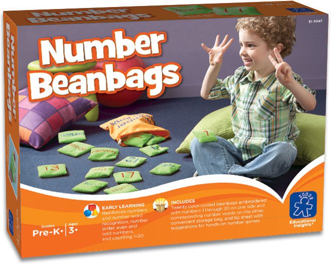 Number Bean Bags