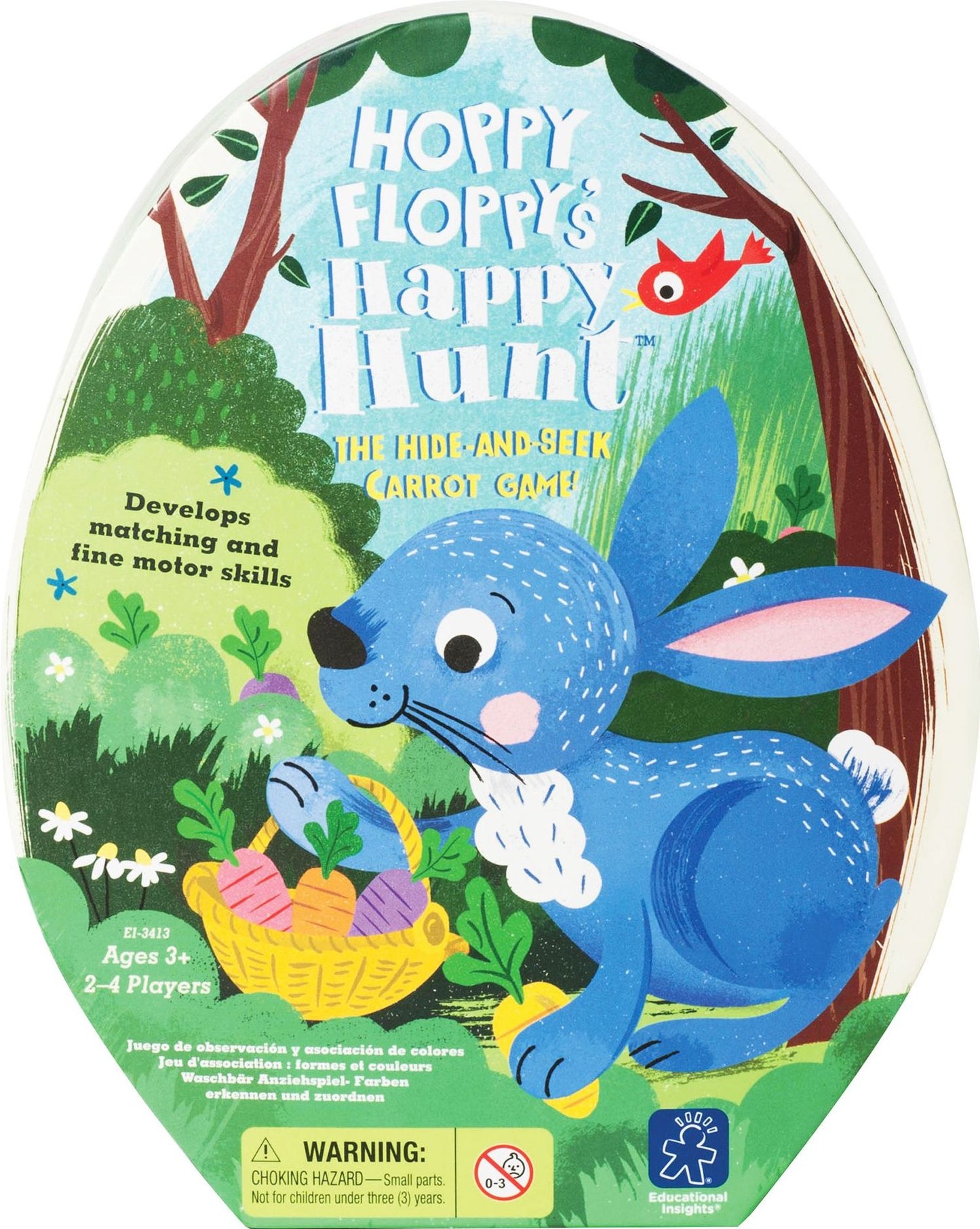 Educational Insights 3413 Hoppy Floppys Happy Hunt Game