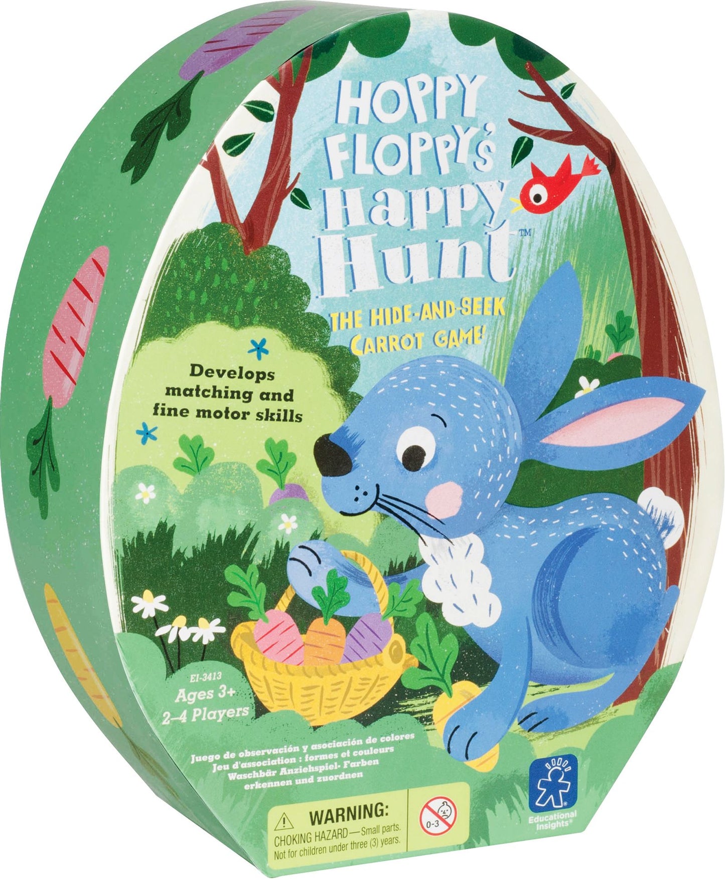 Educational Insights 3413 Hoppy Floppys Happy Hunt Game