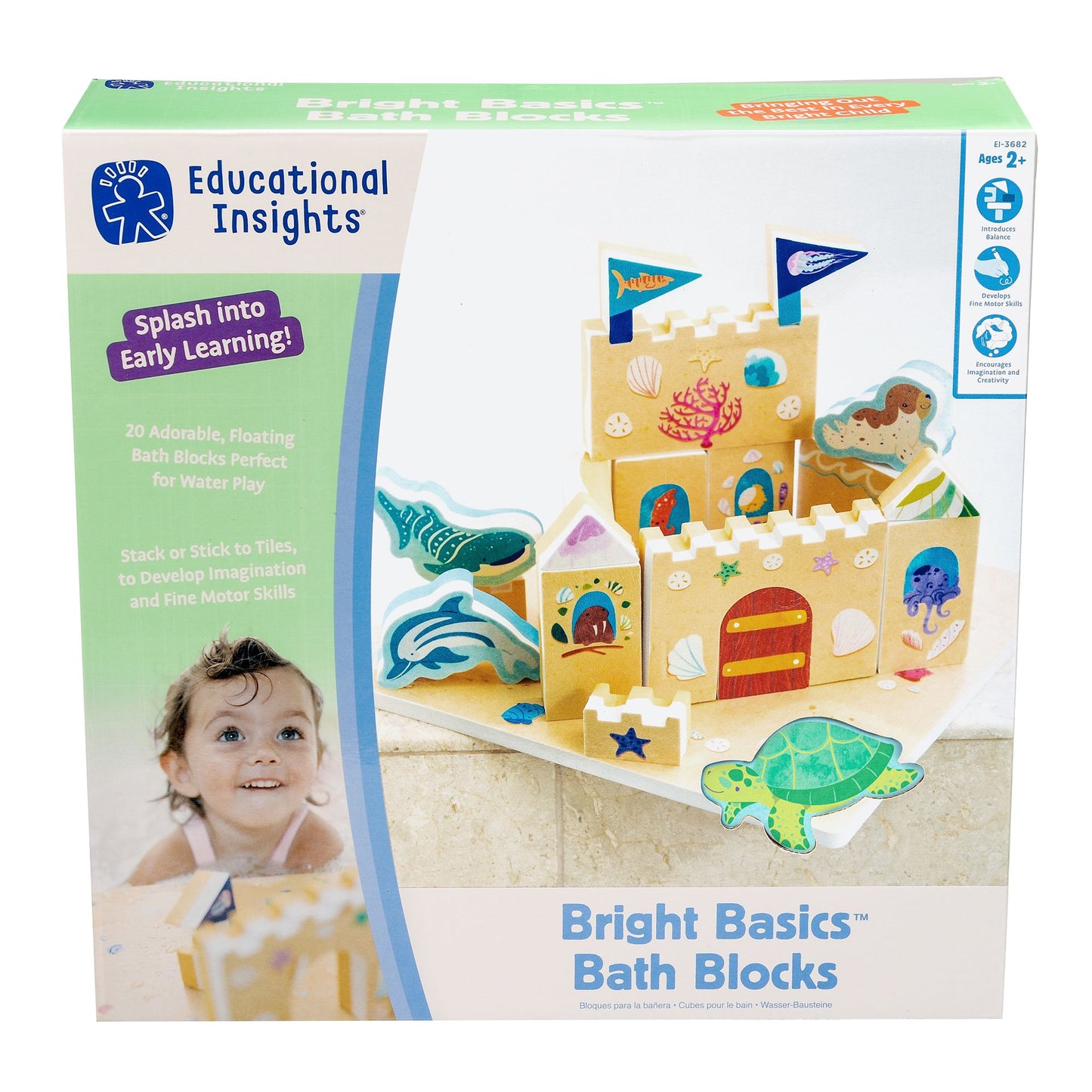 Educational Insights Bright Basics Slide 'n Splash Spouts