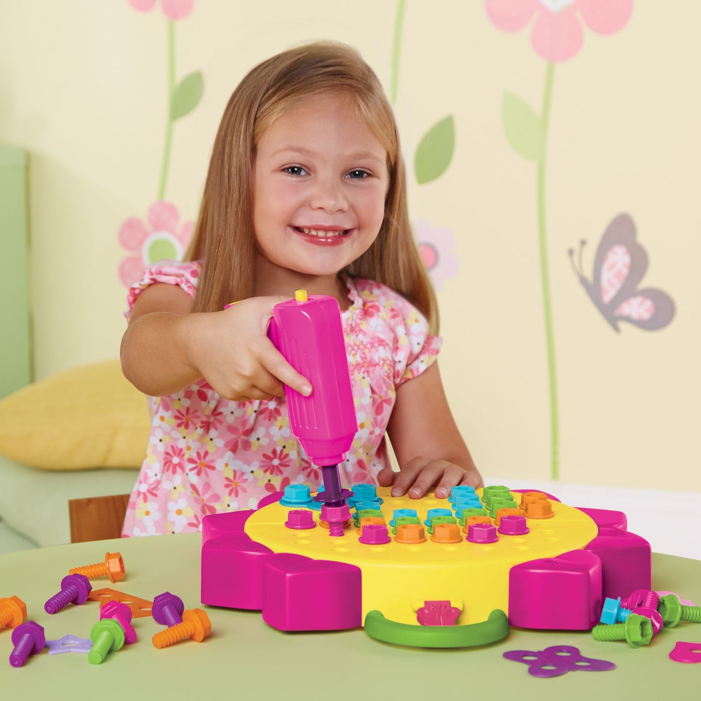 Educational Insights 4123 Design & Drill Flower Power Studio