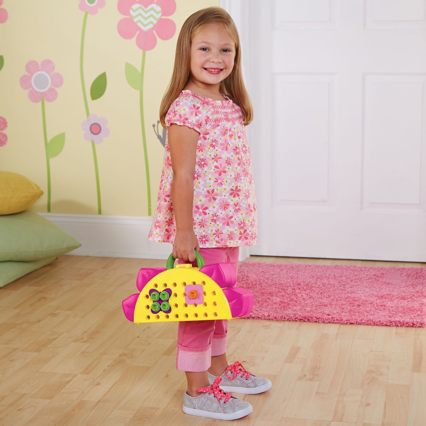 Educational Insights 4123 Design & Drill Flower Power Studio