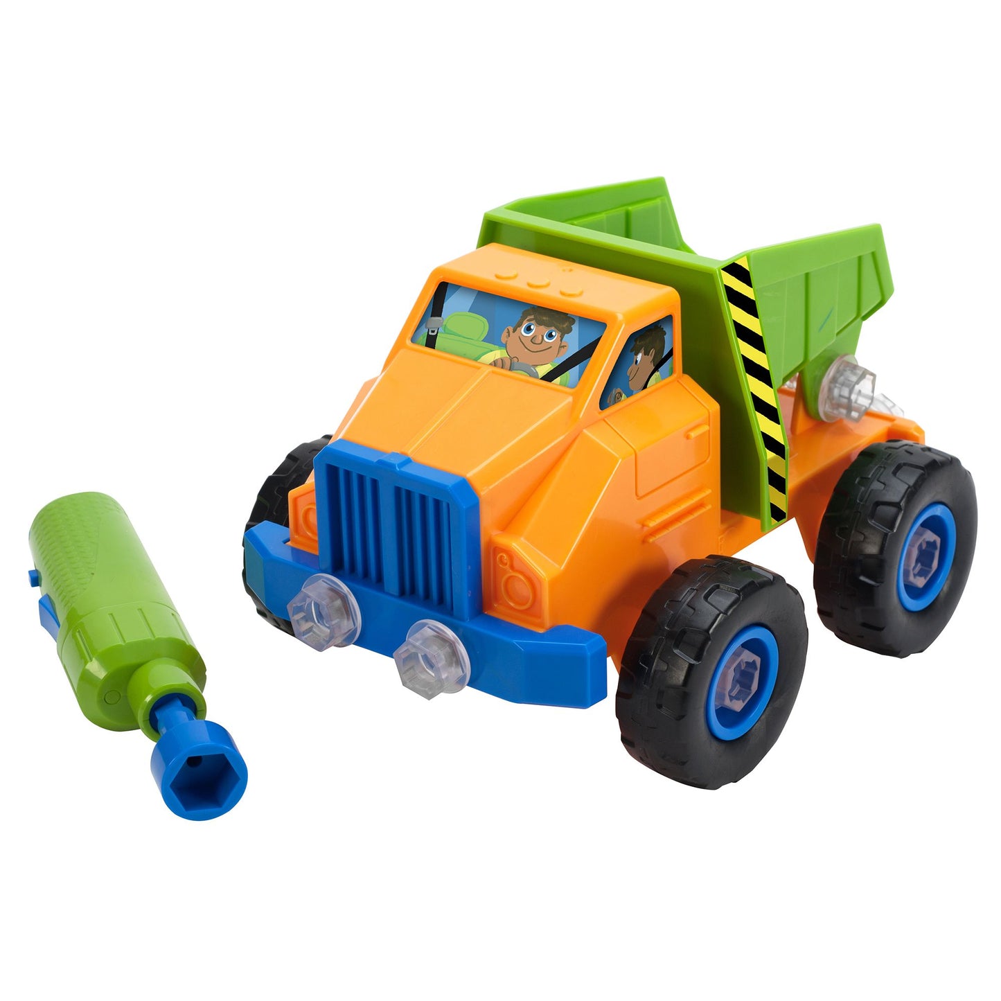 Educational Insights Design 'n Drill Power Play Vehicles Dump Truck